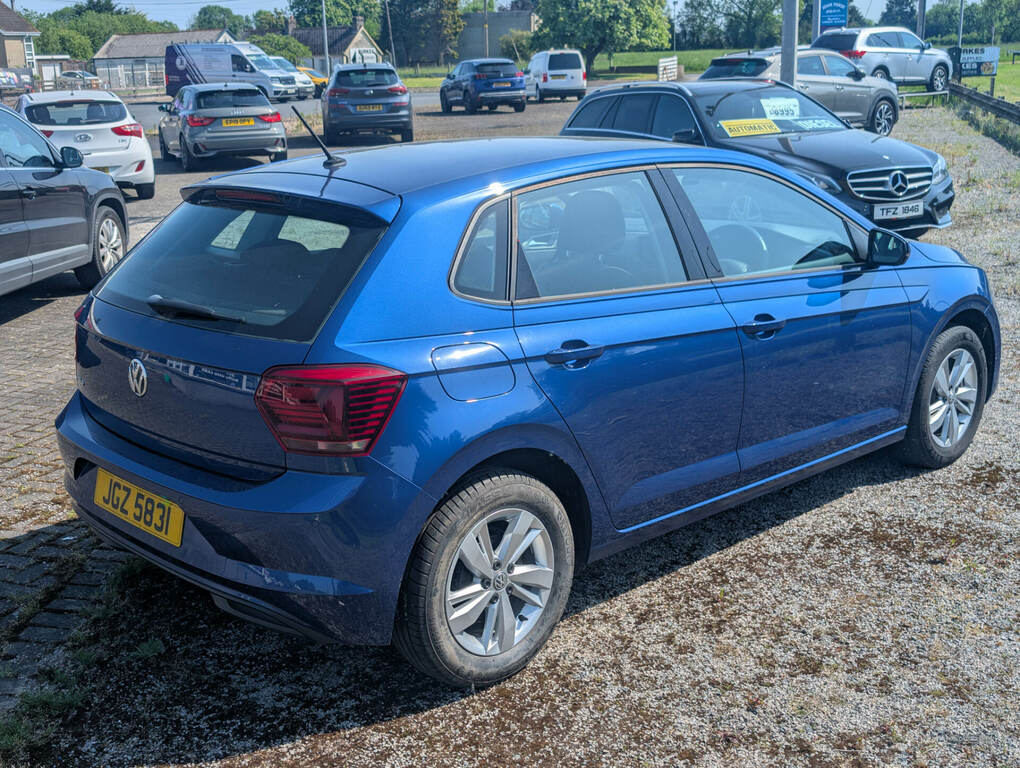 Volkswagen Polo 1.0 Tsi 95 Se Dsg JGZ5831 Blue #4