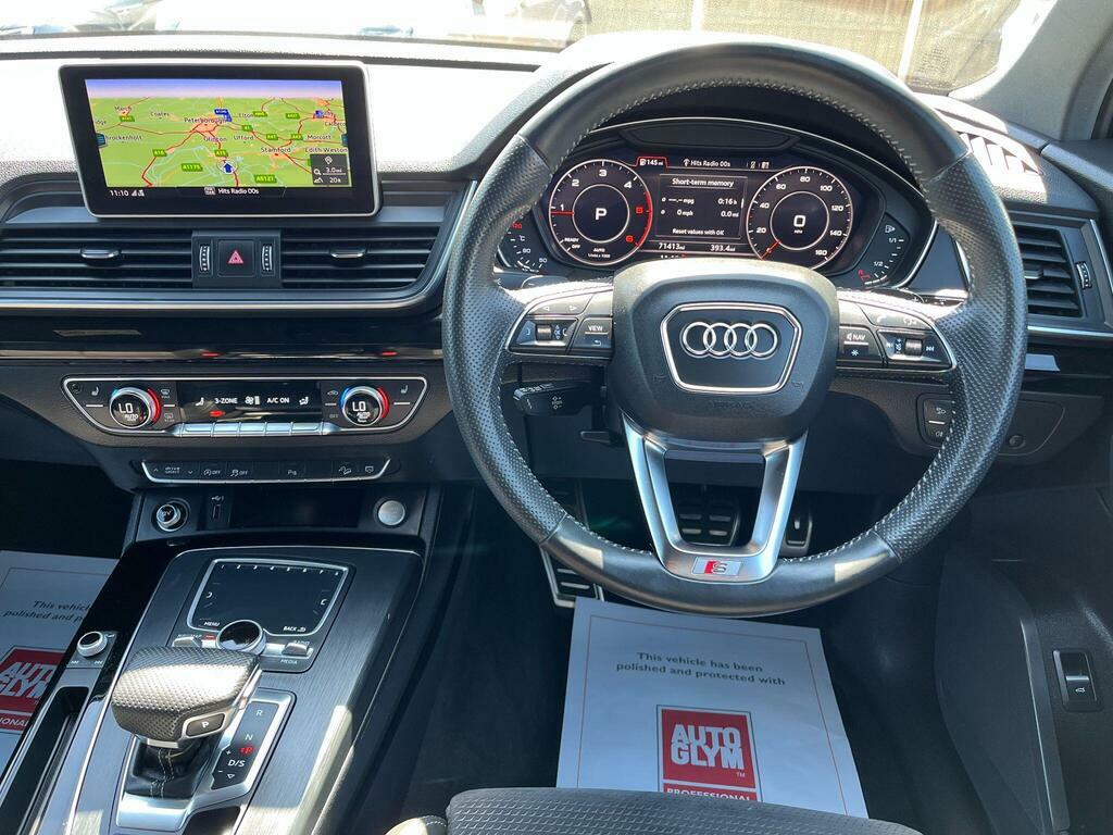 Audi Q5 2.0 Tdi 40 S Line S Tronic Quattro Euro 6 S S A068ORW White #5
