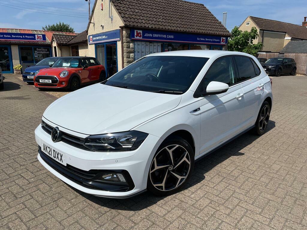 Volkswagen Polo 1.0 Tsi R-line Euro 6 S S White