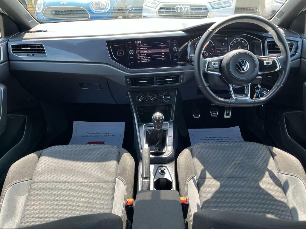 Volkswagen Polo 1.0 Tsi R-line Euro 6 S S AK21DXX White #6
