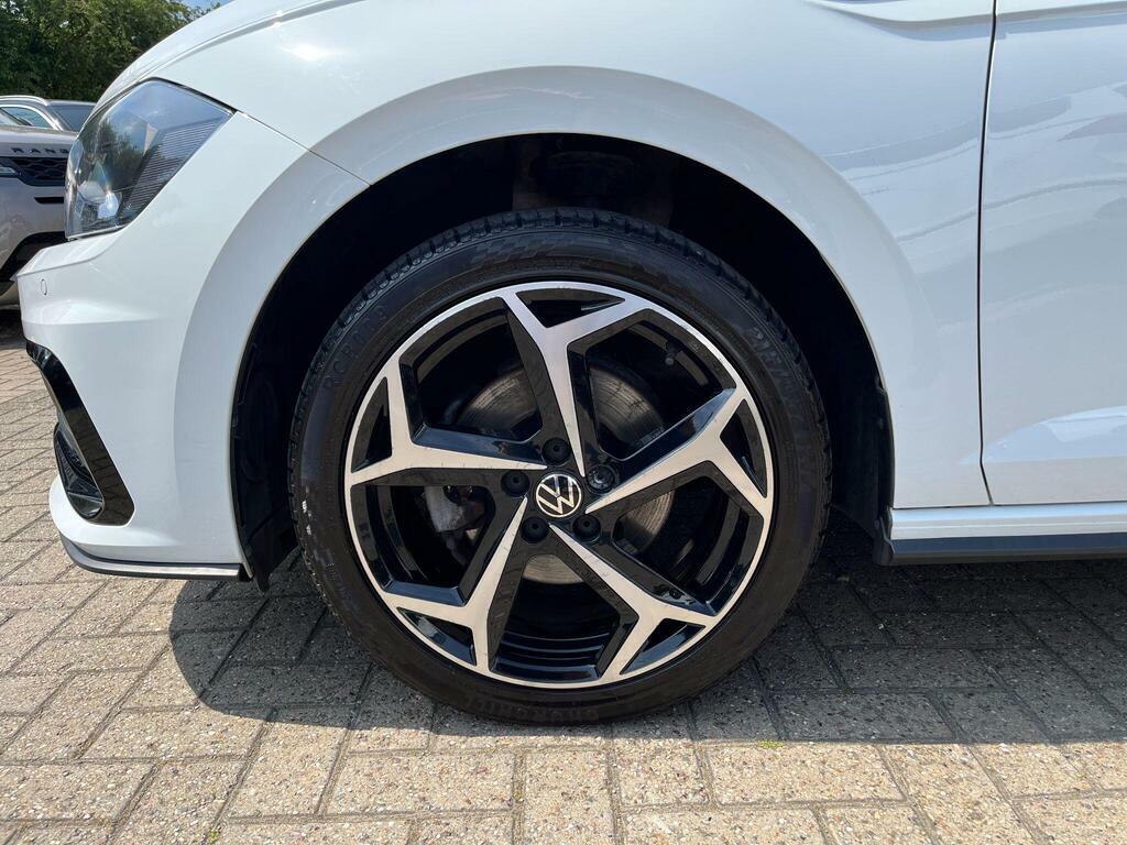 Volkswagen Polo 1.0 Tsi R-line Euro 6 S S AK21DXX White #4