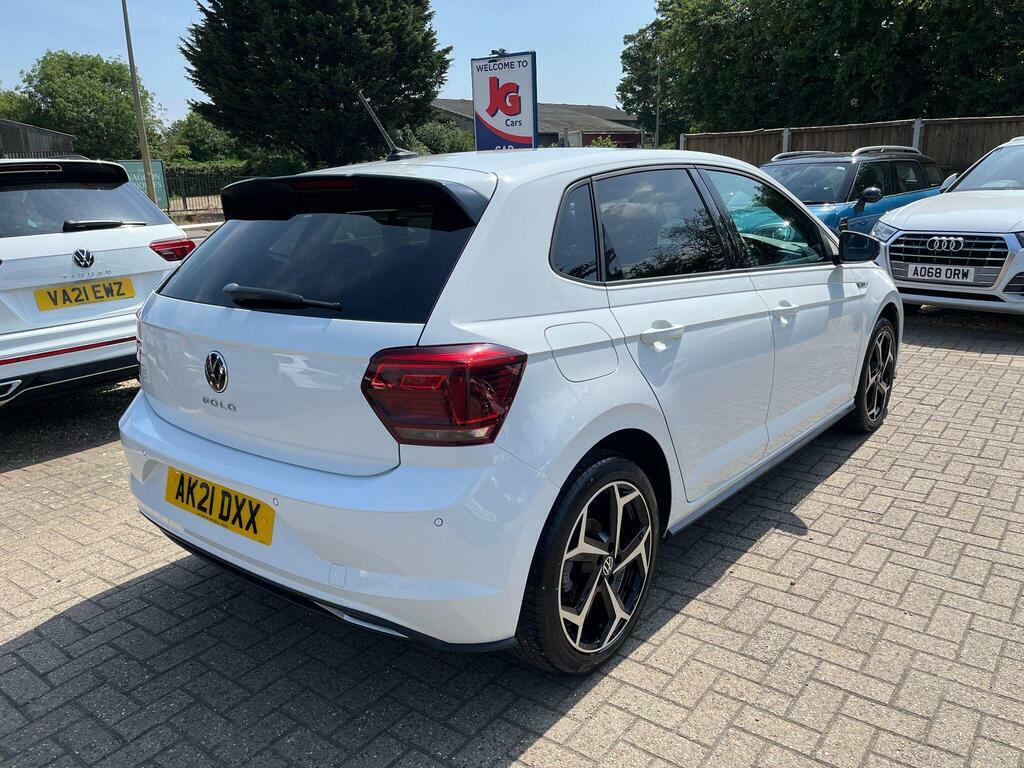 Volkswagen Polo 1.0 Tsi R-line Euro 6 S S AK21DXX White #2