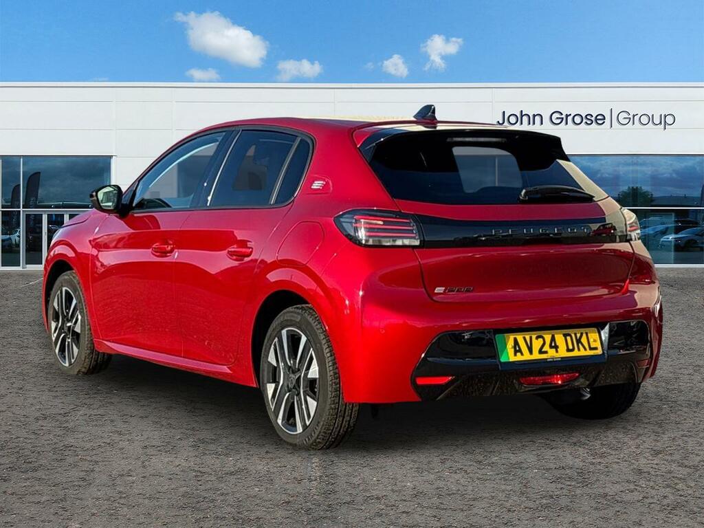 Peugeot e-208 100Kw Allure 50Kwh Hatchback AV24DKL Red #5