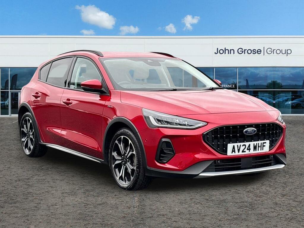 Ford Focus 1.0 Ecoboost Hybrid Mhev 155 Active X Hat Red