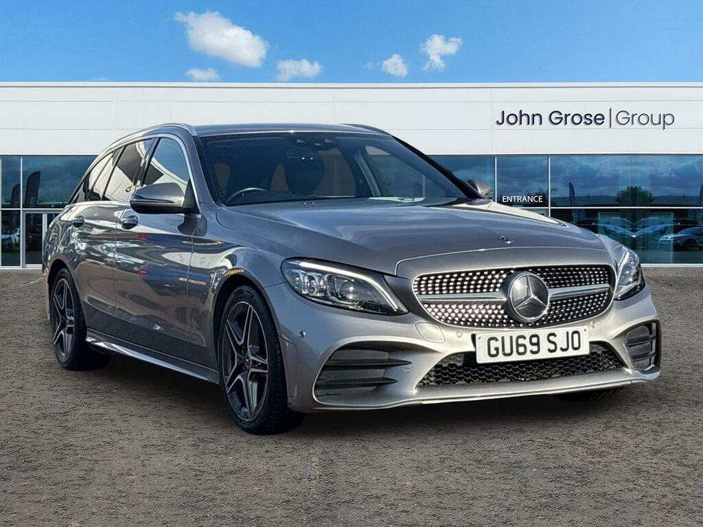 Mercedes-Benz C Class C220d Amg Line 9G-tronic Estate Silver