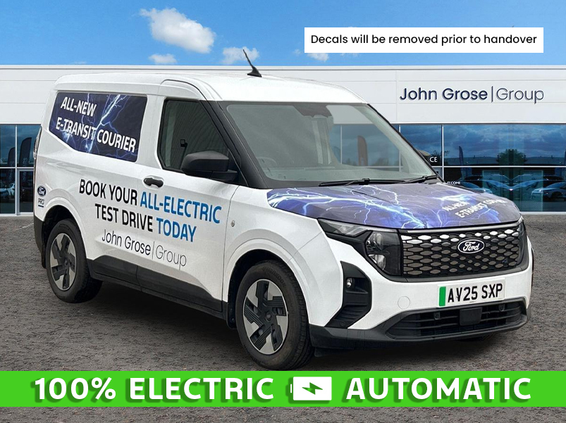 Ford Transit Courier 100Kw 43Kwh Trend Van Panel Van AV25SXP White #2