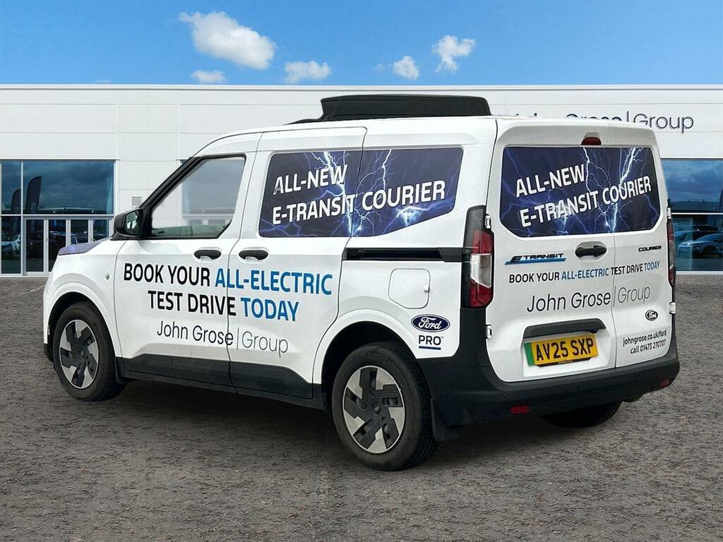 Ford Transit Courier 100Kw 43Kwh Trend Van Panel Van AV25SXP White #6