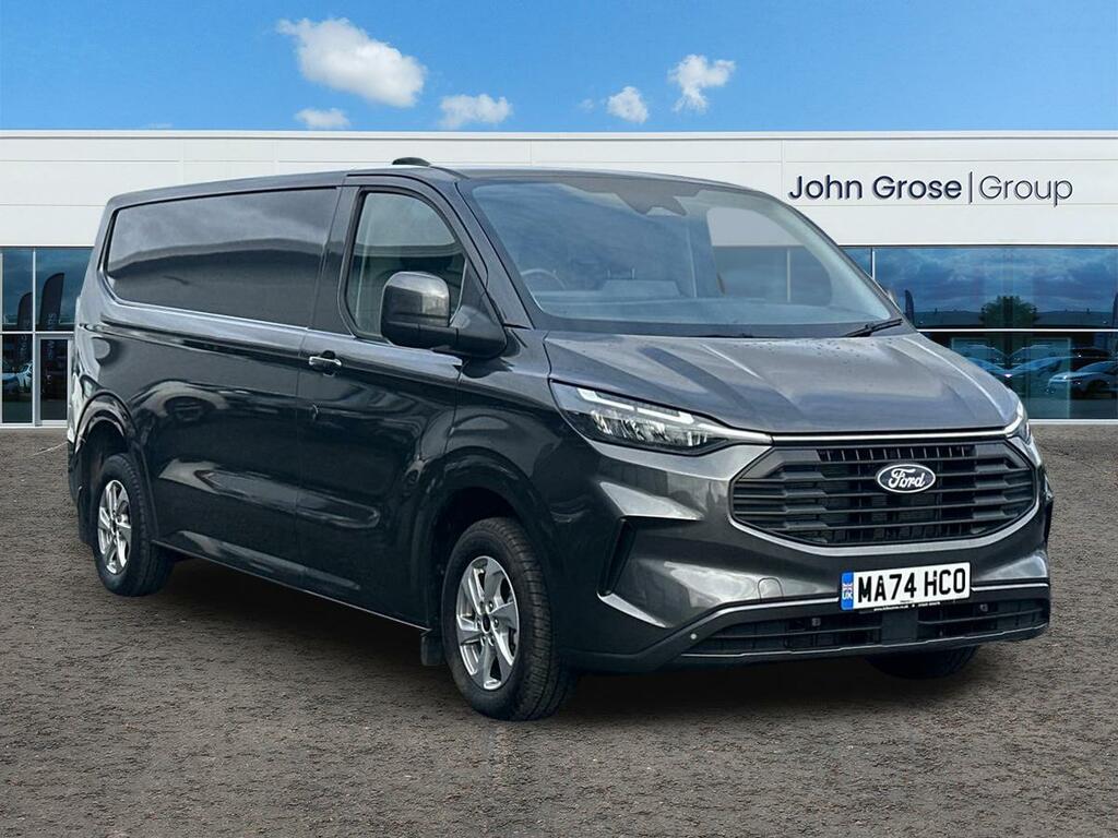 Ford Transit Custom 2.0 Ecoblue 136Ps H1 Van Limited Panel Van Grey