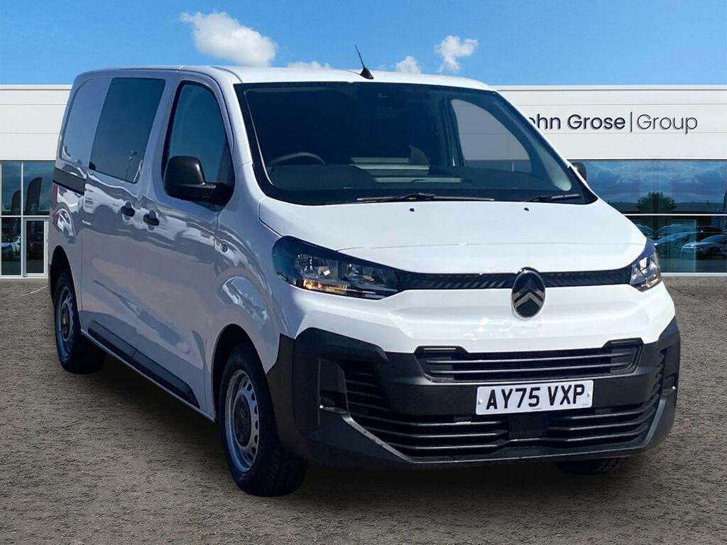 Citroen Dispatch 2.0 Bluehdi 145Ps Crew Van Enterprise Panel Van White