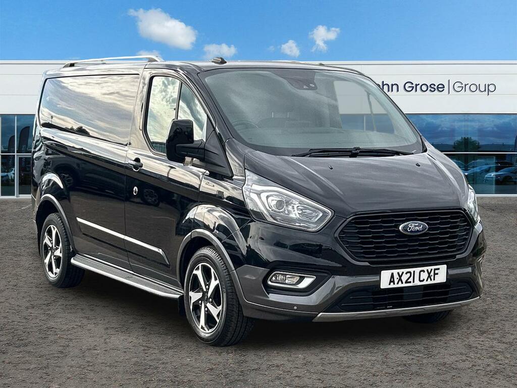 Ford Transit Custom 2.0 Ecoblue 170Ps Low Roof Active Van Panel Van Black