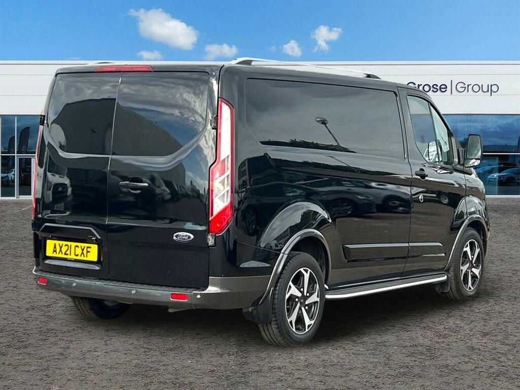 Ford Transit Custom 2.0 Ecoblue 170Ps Low Roof Active Van Panel Van AX21CXF Black #3