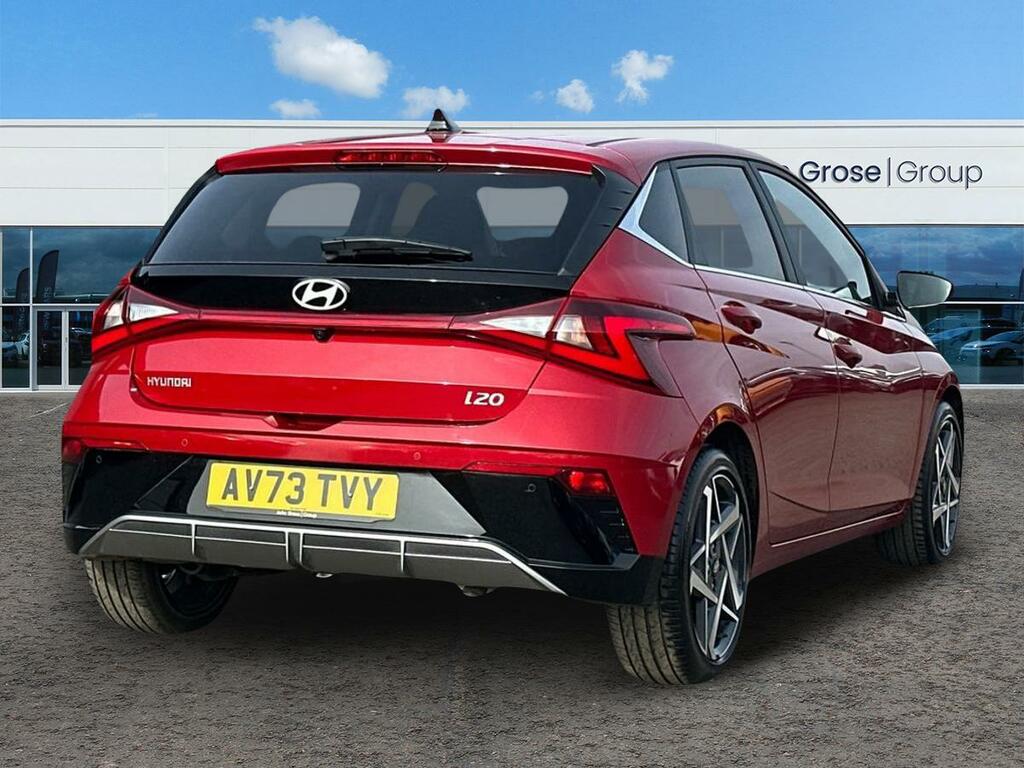 Hyundai I20 1.0T Gdi Premium Hatchback AV73TVY Red #3