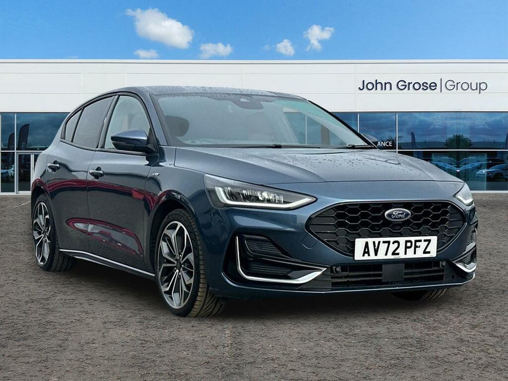 Ford Focus 1.0 Ecoboost Hybrid Mhev 155 St-line Vignale H Blue