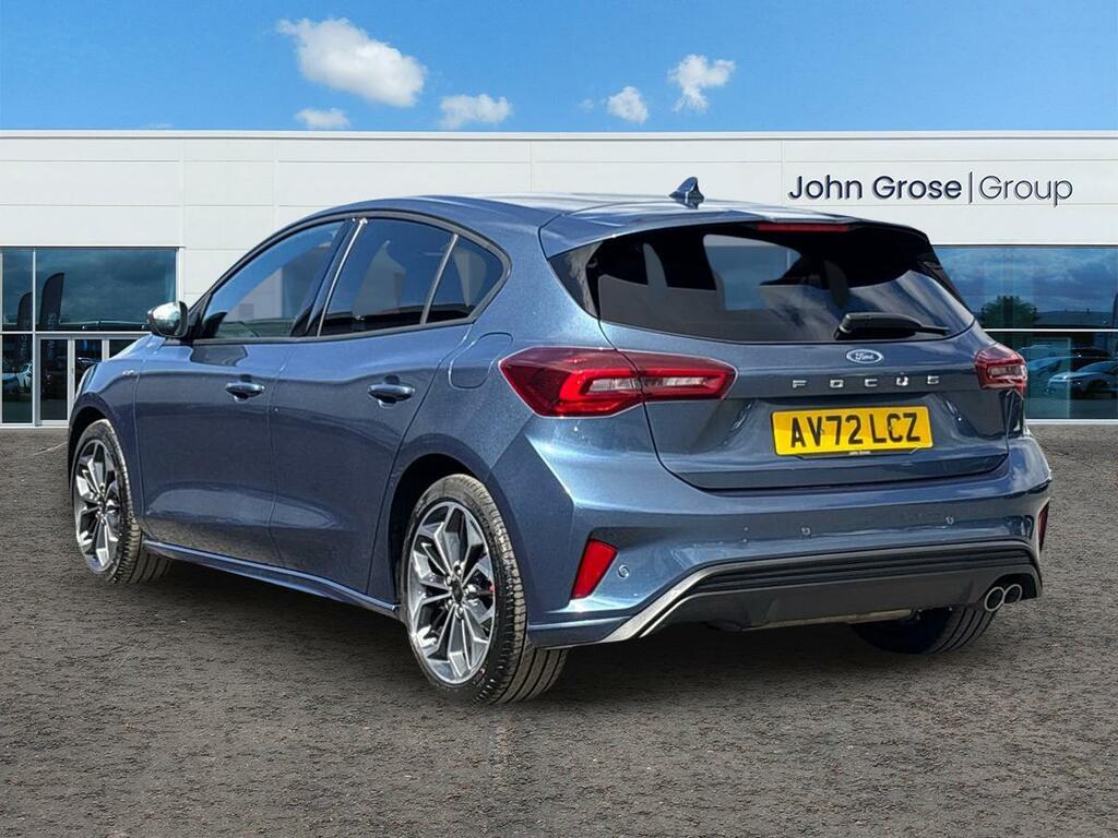 Ford Focus 1.0 Ecoboost St-line Vignale Hatchback AV72LCZ Blue #5