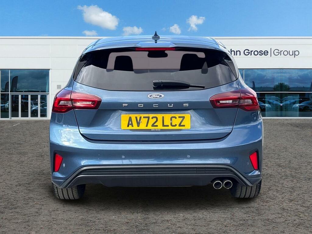 Ford Focus 1.0 Ecoboost St-line Vignale Hatchback AV72LCZ Blue #4