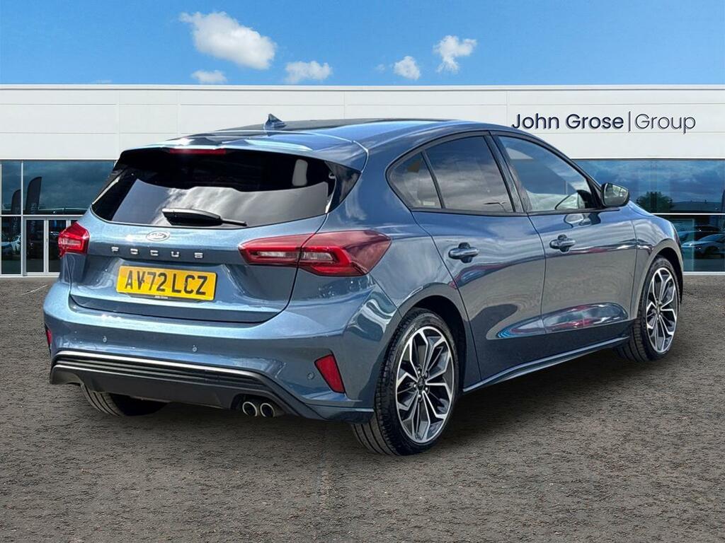 Ford Focus 1.0 Ecoboost St-line Vignale Hatchback AV72LCZ Blue #3