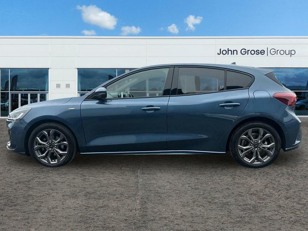 Ford Focus 1.0 Ecoboost St-line Hatchback AY73JGU Blue #6