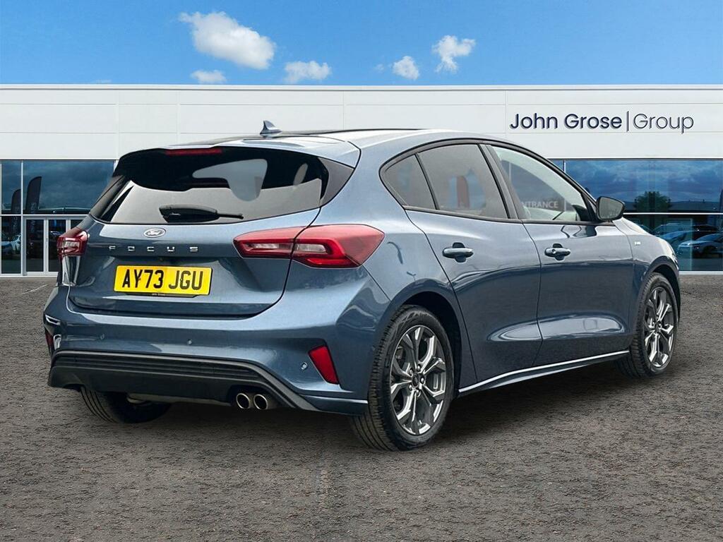 Ford Focus 1.0 Ecoboost St-line Hatchback AY73JGU Blue #3