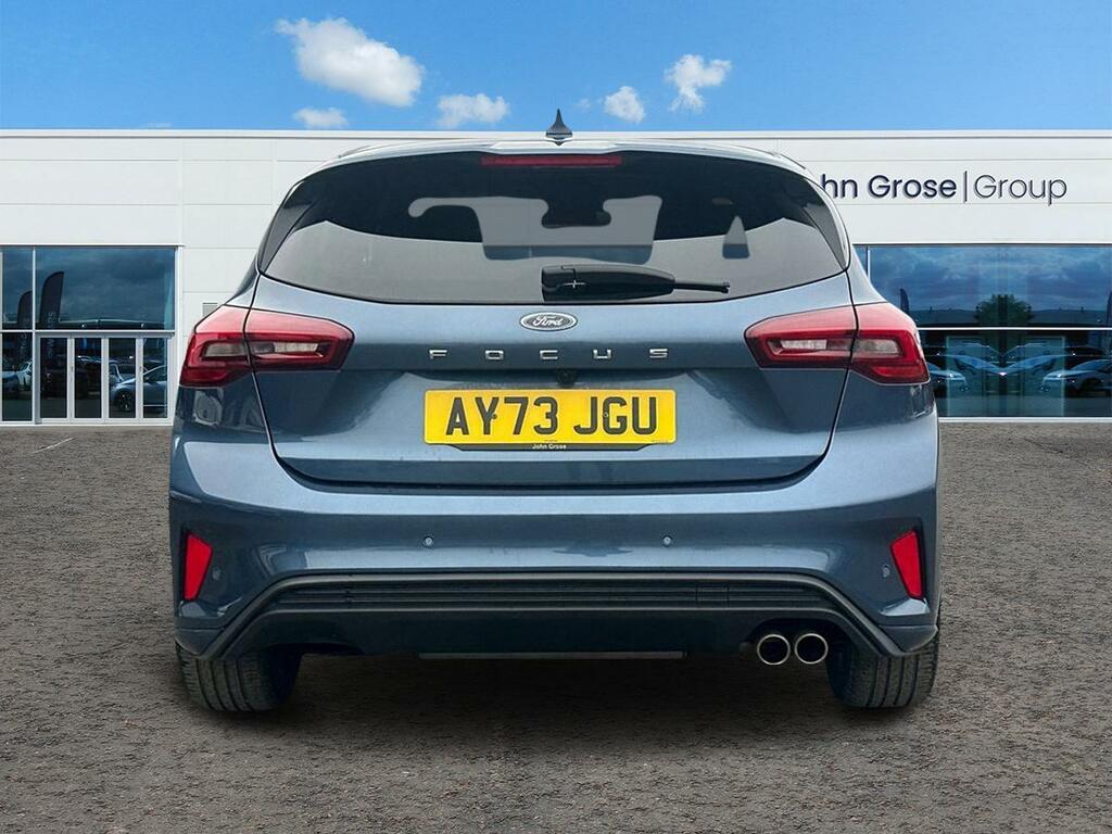 Ford Focus 1.0 Ecoboost St-line Hatchback AY73JGU Blue #4