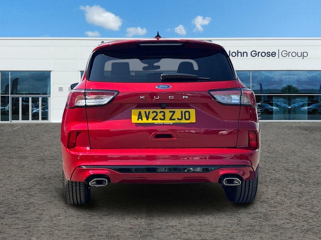 Ford Kuga 1.5 Ecoboost 150 St-line Edition Estate AV23ZJO Red #4
