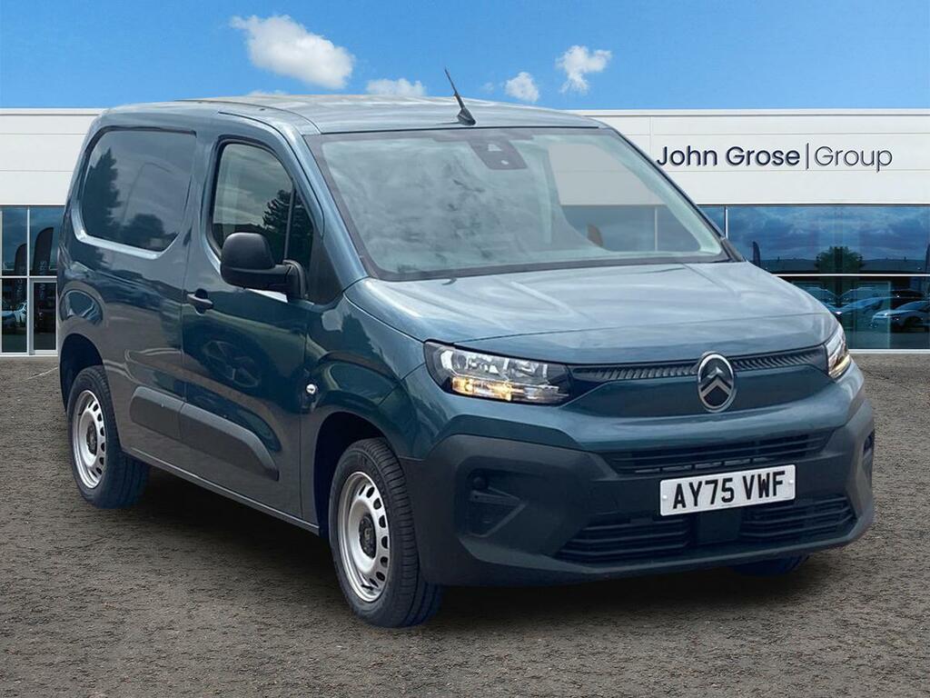 Citroen Berlingo 1.5 Bluehdi 100Ps Van Enterprise Plus Panel Van Blue