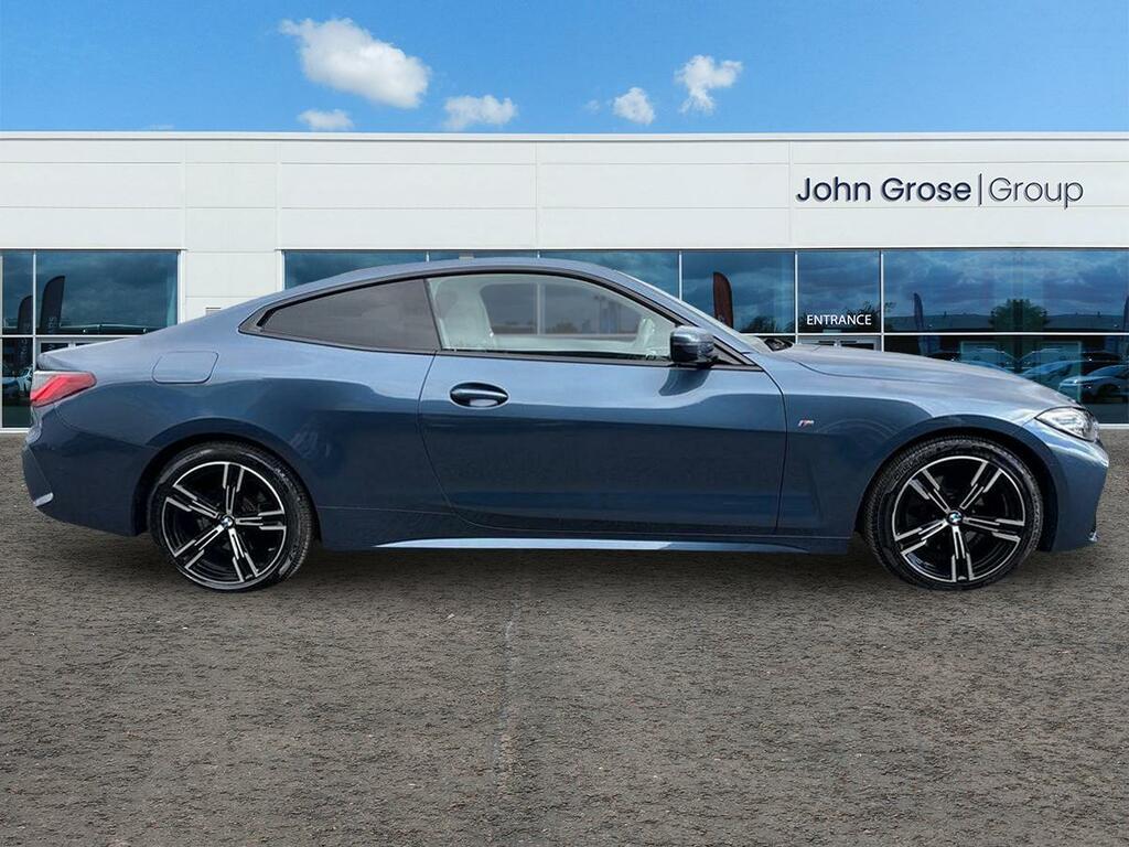 BMW 4 Series Gran Coupe 420D Mht M Sport Step Coupe EO71XOB Blue #2