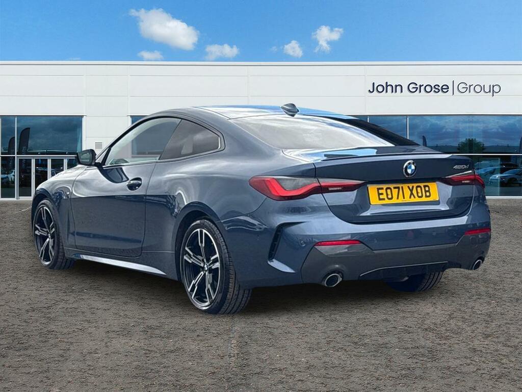 BMW 4 Series Gran Coupe 420D Mht M Sport Step Coupe EO71XOB Blue #5
