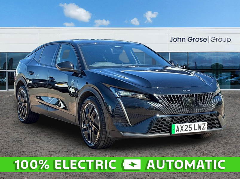 Peugeot 408 158Kw Gt 58Kwh Hatchback Black