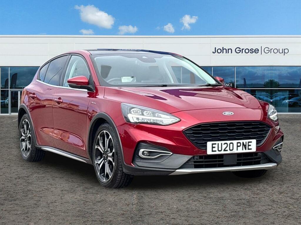 Ford Focus 1.0 Ecoboost 125 Active X Hatchback Red