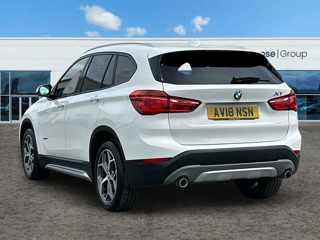 BMW X1 Xdrive 20D Xline Step Estate AV18NSN White #5