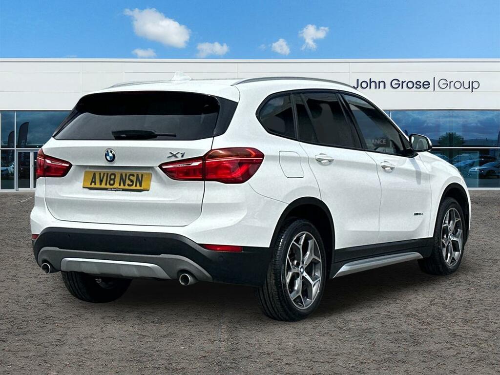 BMW X1 Xdrive 20D Xline Step Estate AV18NSN White #3