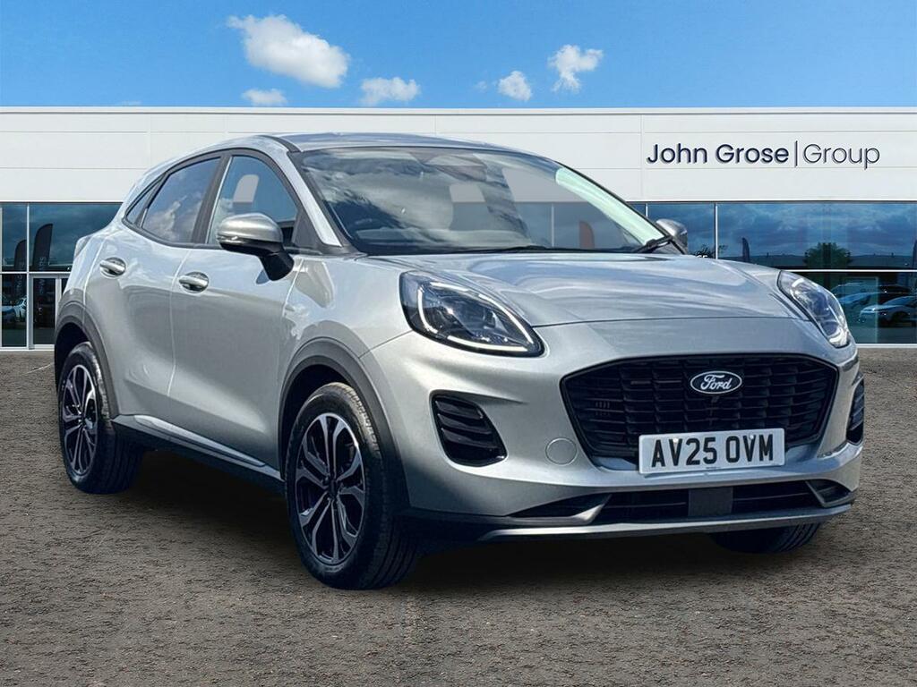 Ford Puma 1.0 Ecoboost Hybrid Mhev Titanium Hatchback Silver