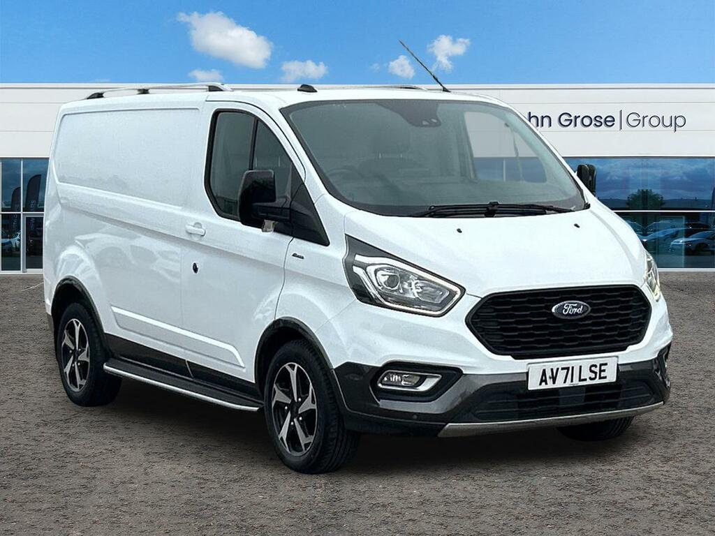 Ford Transit Custom 2.0 Ecoblue 170Ps Low Roof Active Van Panel Van White