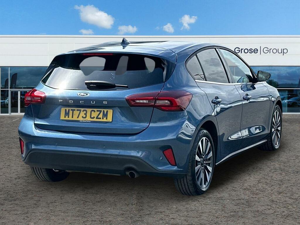 Ford Focus 1.0 Ecoboost Titanium X Hatchback MT73CZM Blue #3
