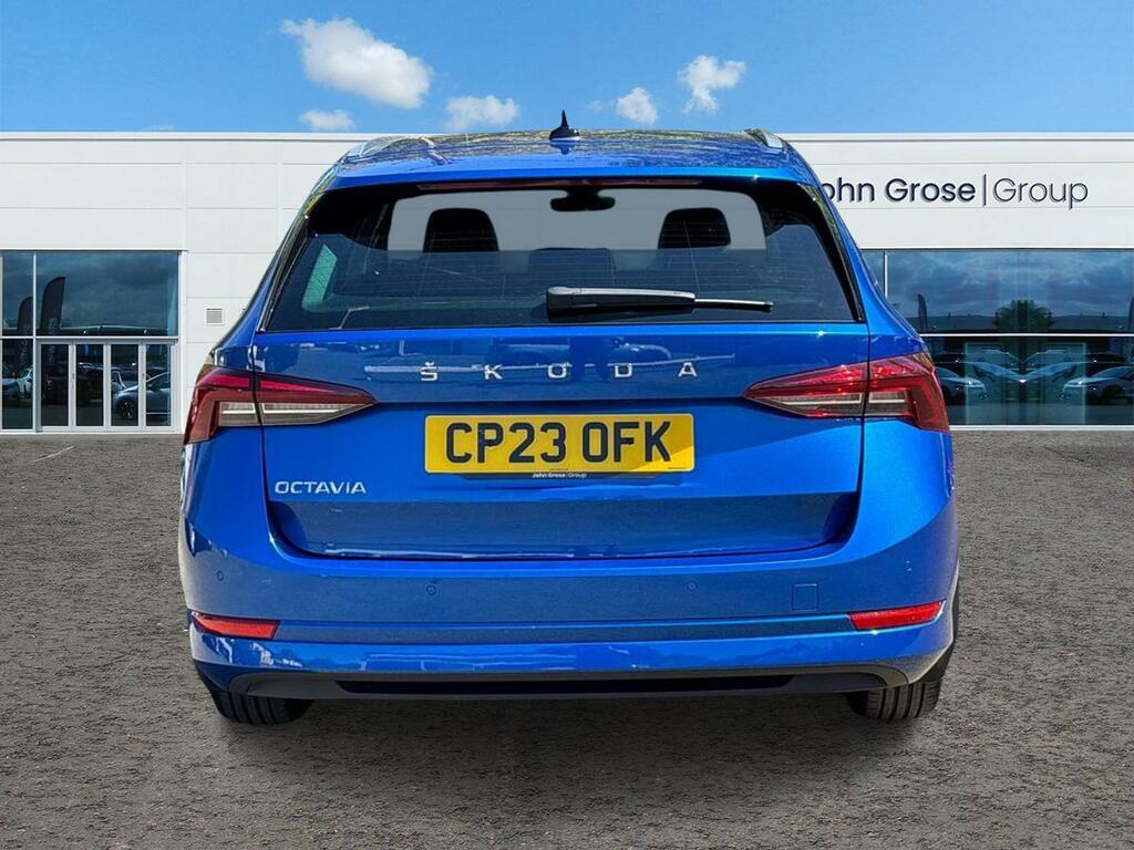 Skoda Octavia 2.0 Tdi 150 Se L Dsg Estate Blue #4