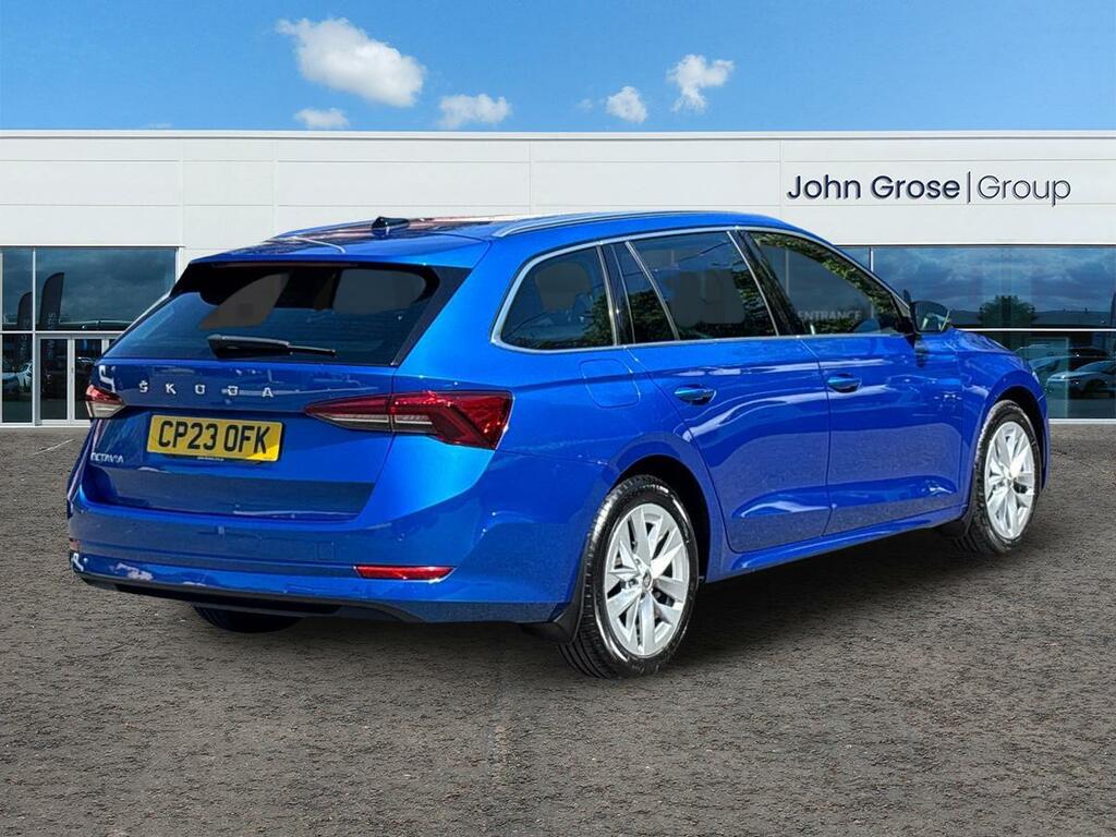Skoda Octavia 2.0 Tdi 150 Se L Dsg Estate Blue #3