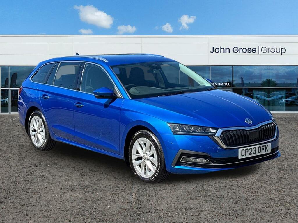 Skoda Octavia 2.0 Tdi 150 Se L Dsg Estate Blue