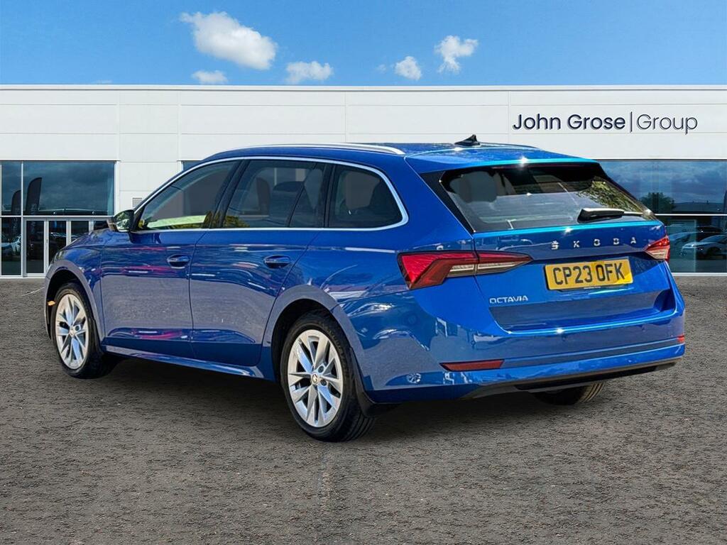 Skoda Octavia 2.0 Tdi 150 Se L Dsg Estate Blue #5