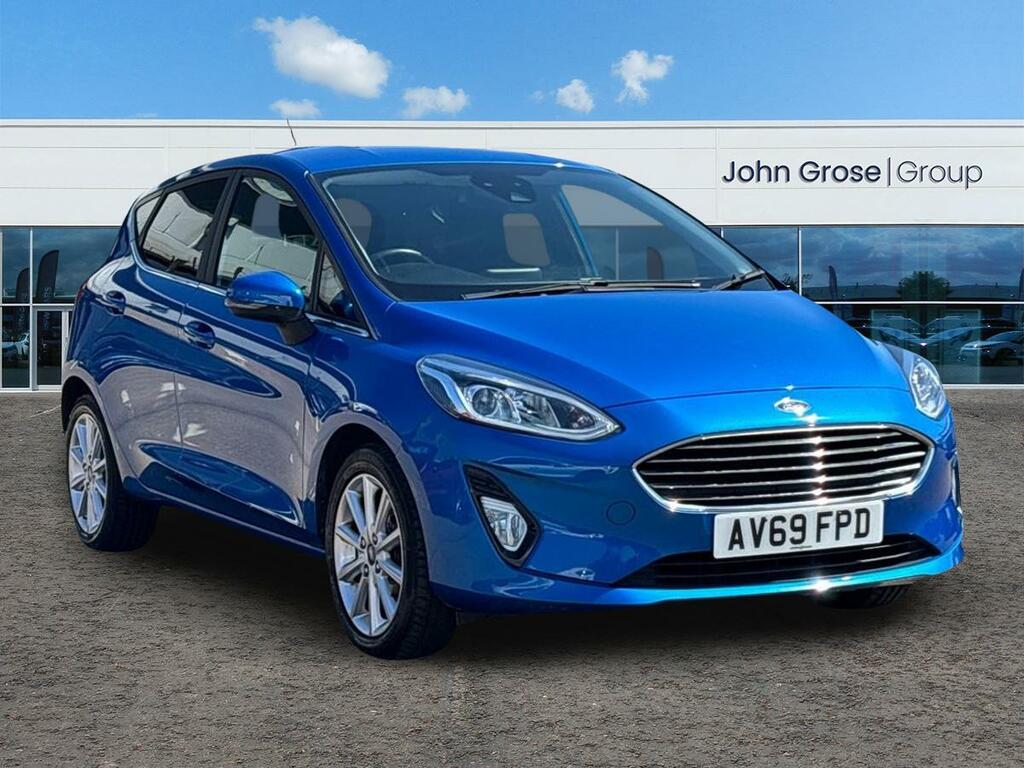 Ford Fiesta 1.0 Ecoboost Titanium Hatchback Blue