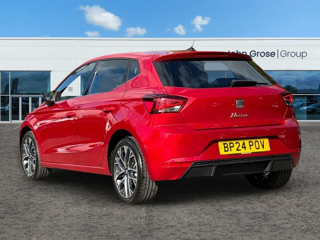 Seat Ibiza 1.0 Tsi 115 Xcellence Dsg Hatchback BP24POV Red #3