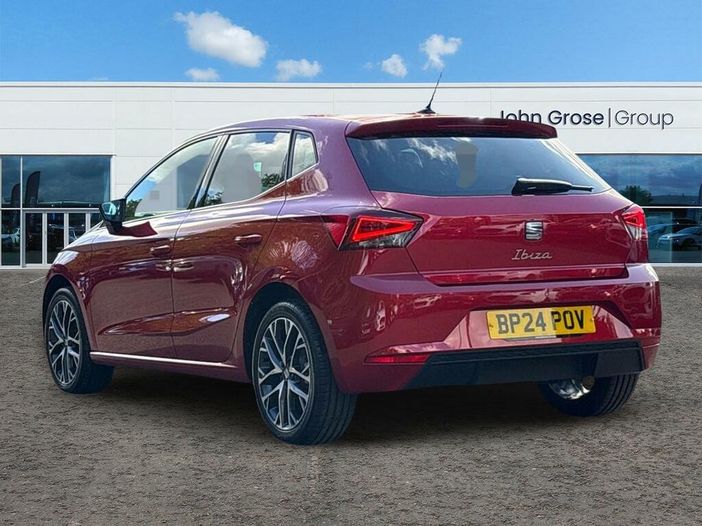 Seat Ibiza 1.0 Tsi 115 Xcellence Dsg Hatchback BP24POV Red #5