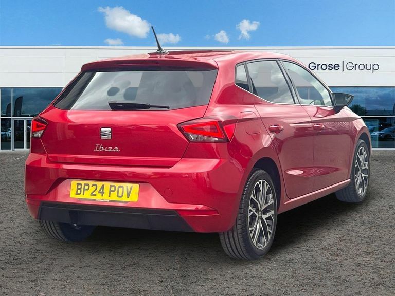 Seat Ibiza 1.0 Tsi 115 Xcellence Dsg Hatchback BP24POV Red #3
