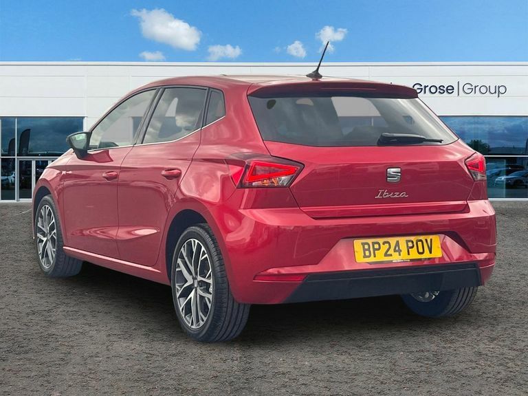 Seat Ibiza 1.0 Tsi 115 Xcellence Dsg Hatchback BP24POV Red #5