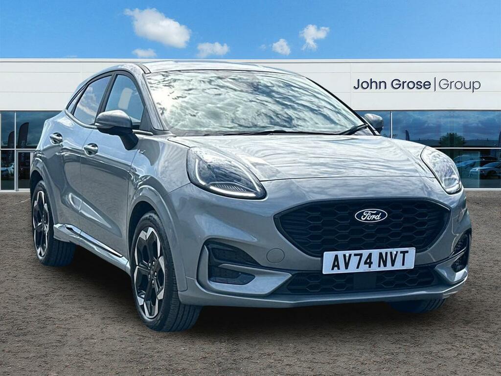 Ford Puma 1.0 Ecoboost Hybrid Mhev St-line X Hatchback Silver