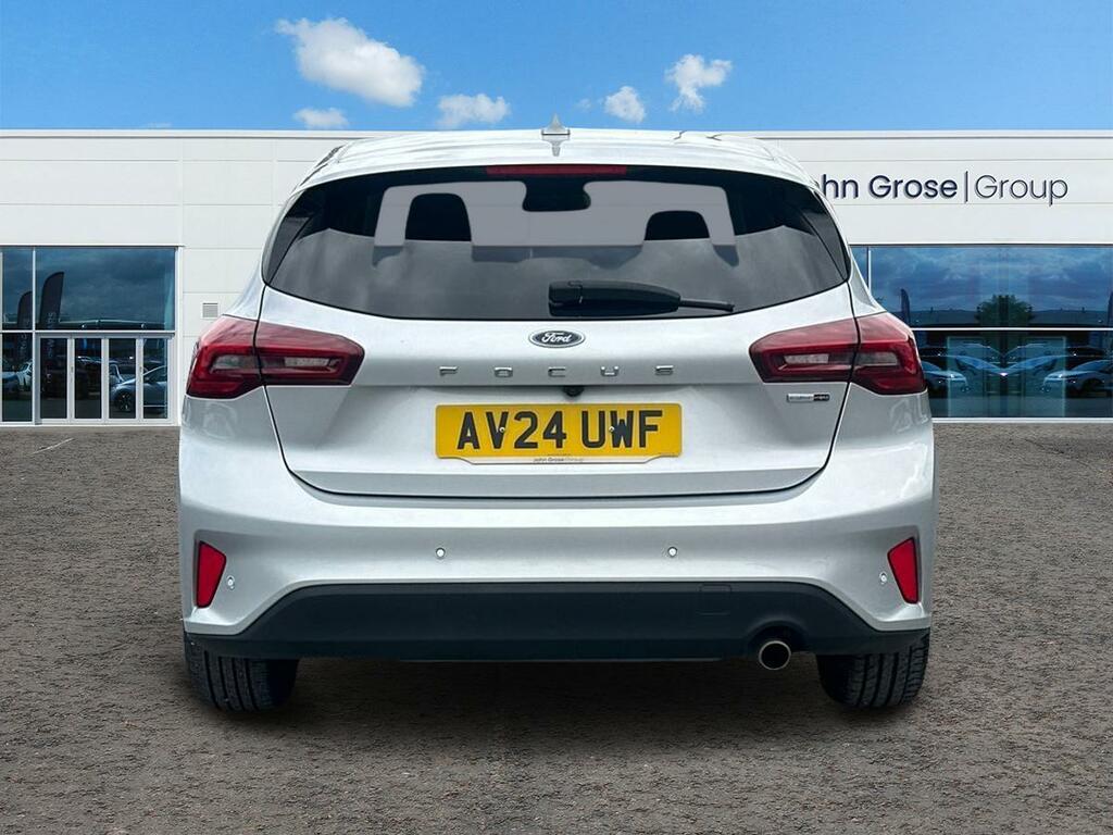 Ford Focus 1.0 Ecoboost Hybrid Mhev 155 Titanium X Hatchb AV24UWF Silver #4