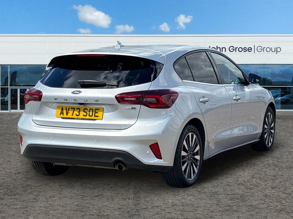 Ford Focus 1.0 Ecoboost Hybrid Mhev 155 Titanium X Hatchb AV73SOE Silver #3