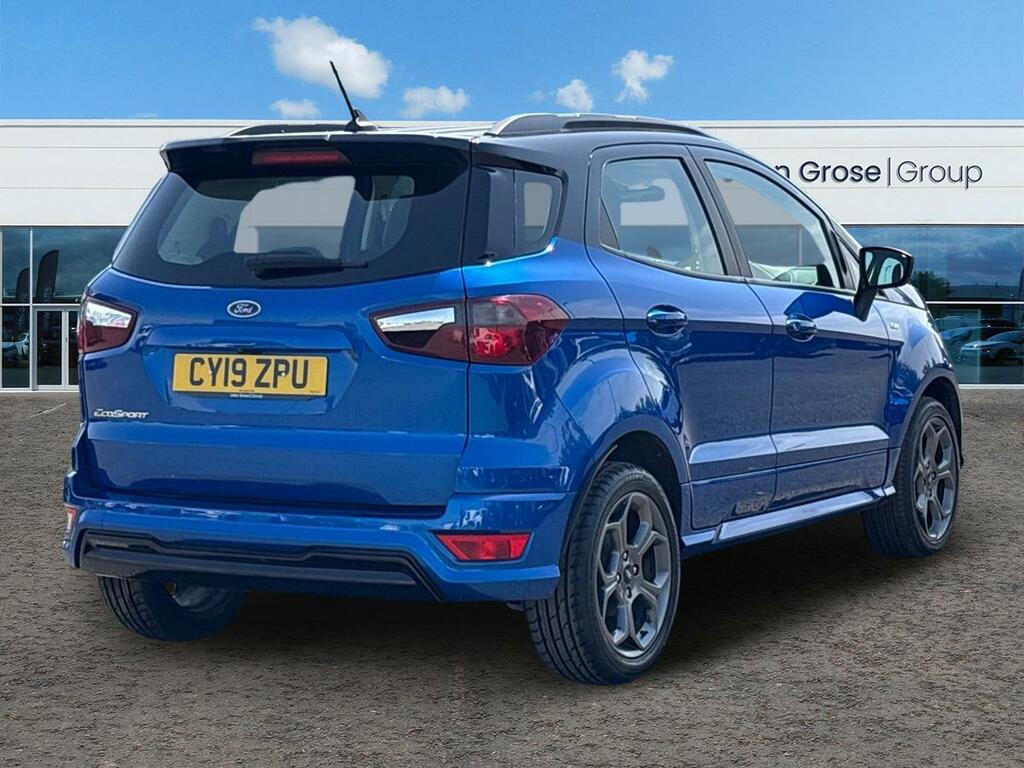 Ford Ecosport 1.0 Ecoboost 125 St-line Hatchback CY19ZPU Blue #3