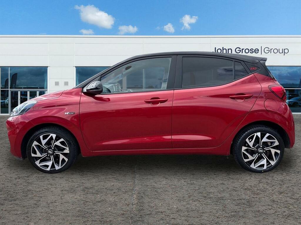Hyundai I10 1.0 T-gdi N Line Hatchback AO71GXV Red #6