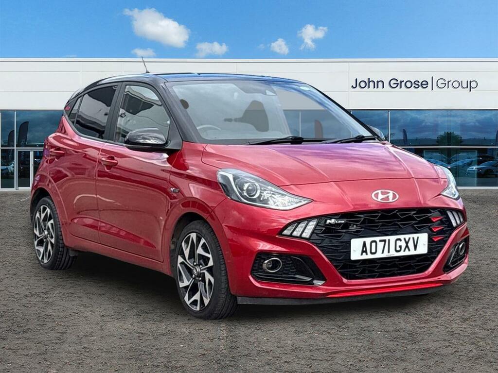 Hyundai I10 1.0 T-gdi N Line Hatchback Red