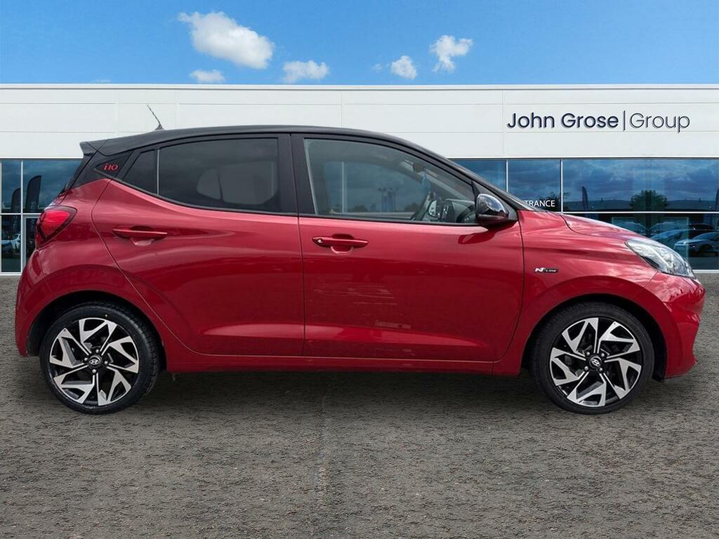 Hyundai I10 1.0 T-gdi N Line Hatchback AO71GXV Red #2